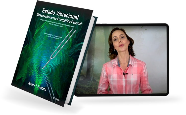 Imagem do livro com o tablet em fundo transparente